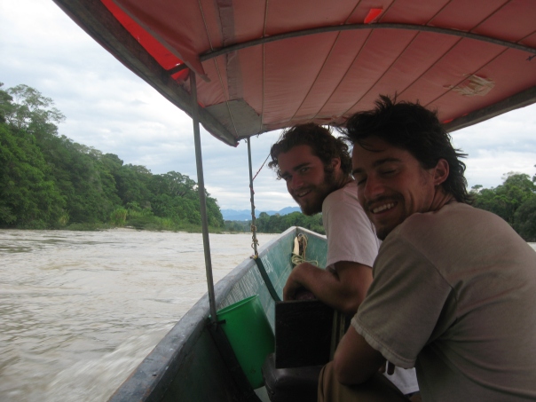 Riding through the Amazon...